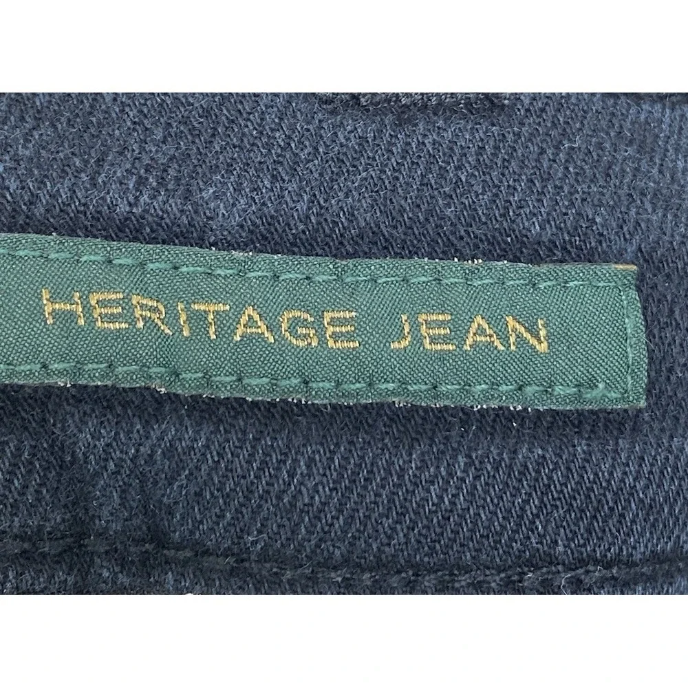 Lauren‎ Ralph Lauren Heritage Jeans Womens 10 Blue Straight Leg Stretch Denim